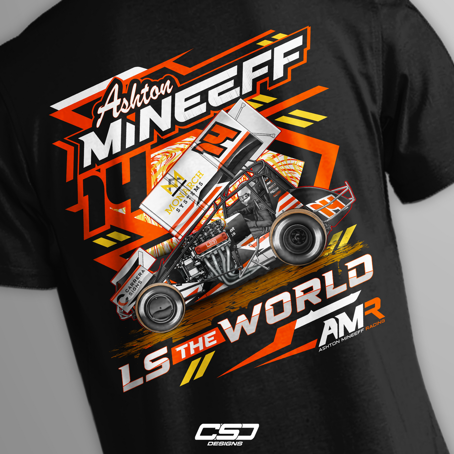 AMR 26/27 T-Shirt - LS the World